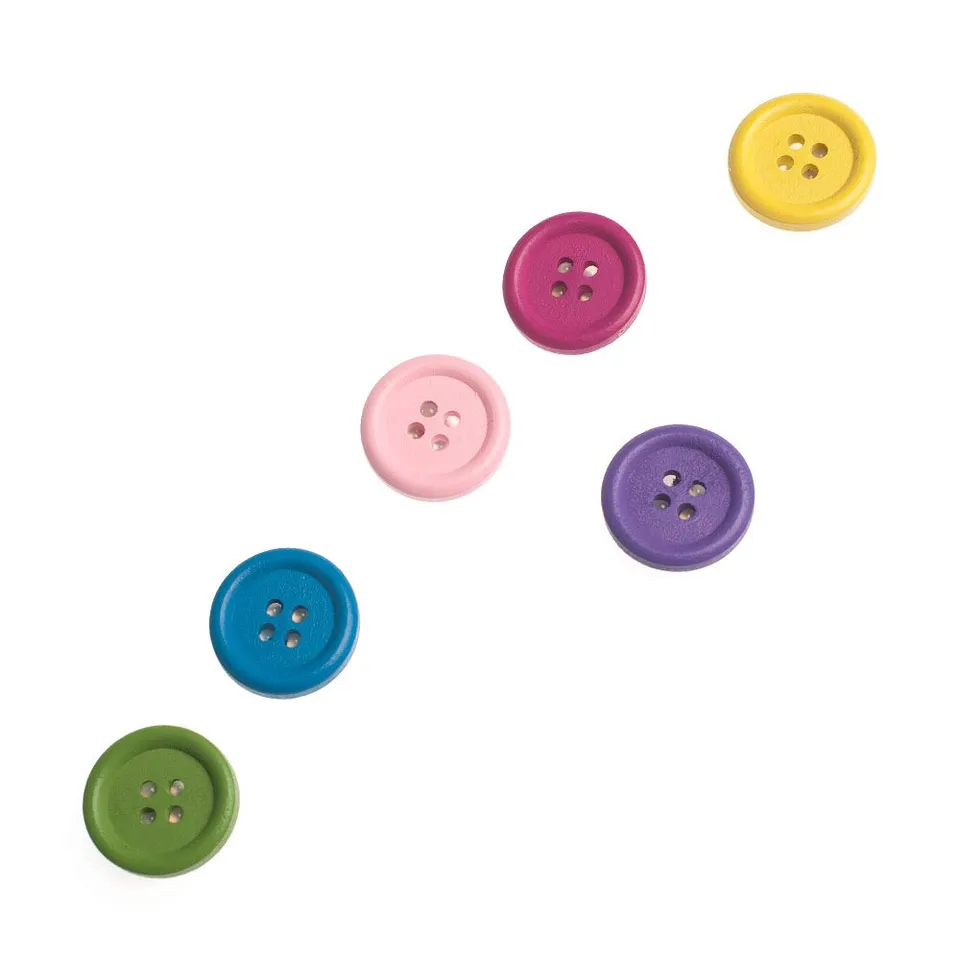 HAB&GUT MC520 Knopfmagnete 2cm Bunt 6er Set