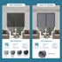 SmartWings Twilight Kabel-Rollo lichtfilternd dunkel