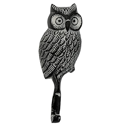 HAB & GUT DH006 Garderobenhaken Eule Gusseisen 23cm