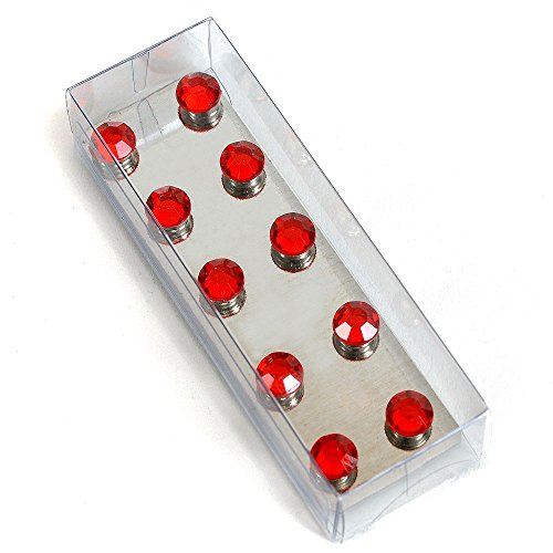 HAB & GUT MC30V-rot Magnete rot 10er Set 8 mm