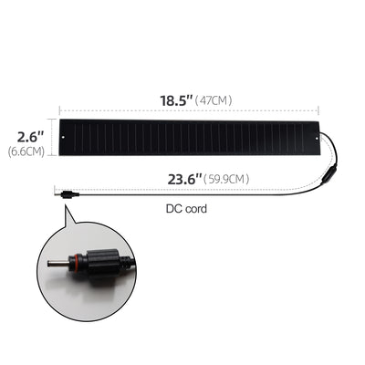 SmartWings Home Solar Panel für Outdoor Rollo USB-C
