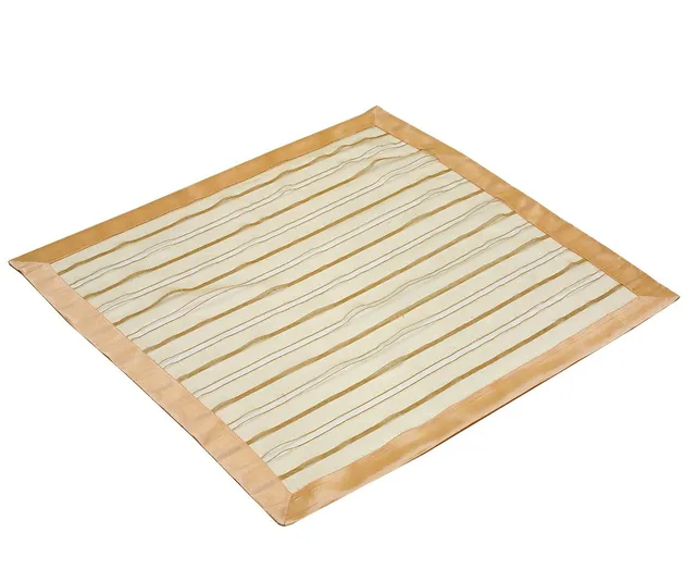 heimtexland Typ296 Tischdecke Organza 80x80 cm Gold