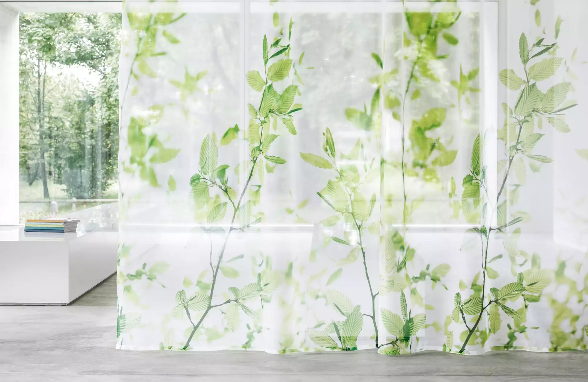 Création Baumann HERBA Vorhangstoff transparent