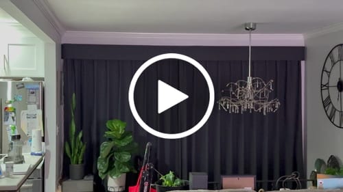 SmartWings Drapery Motorvorhang blickdicht 90/100%