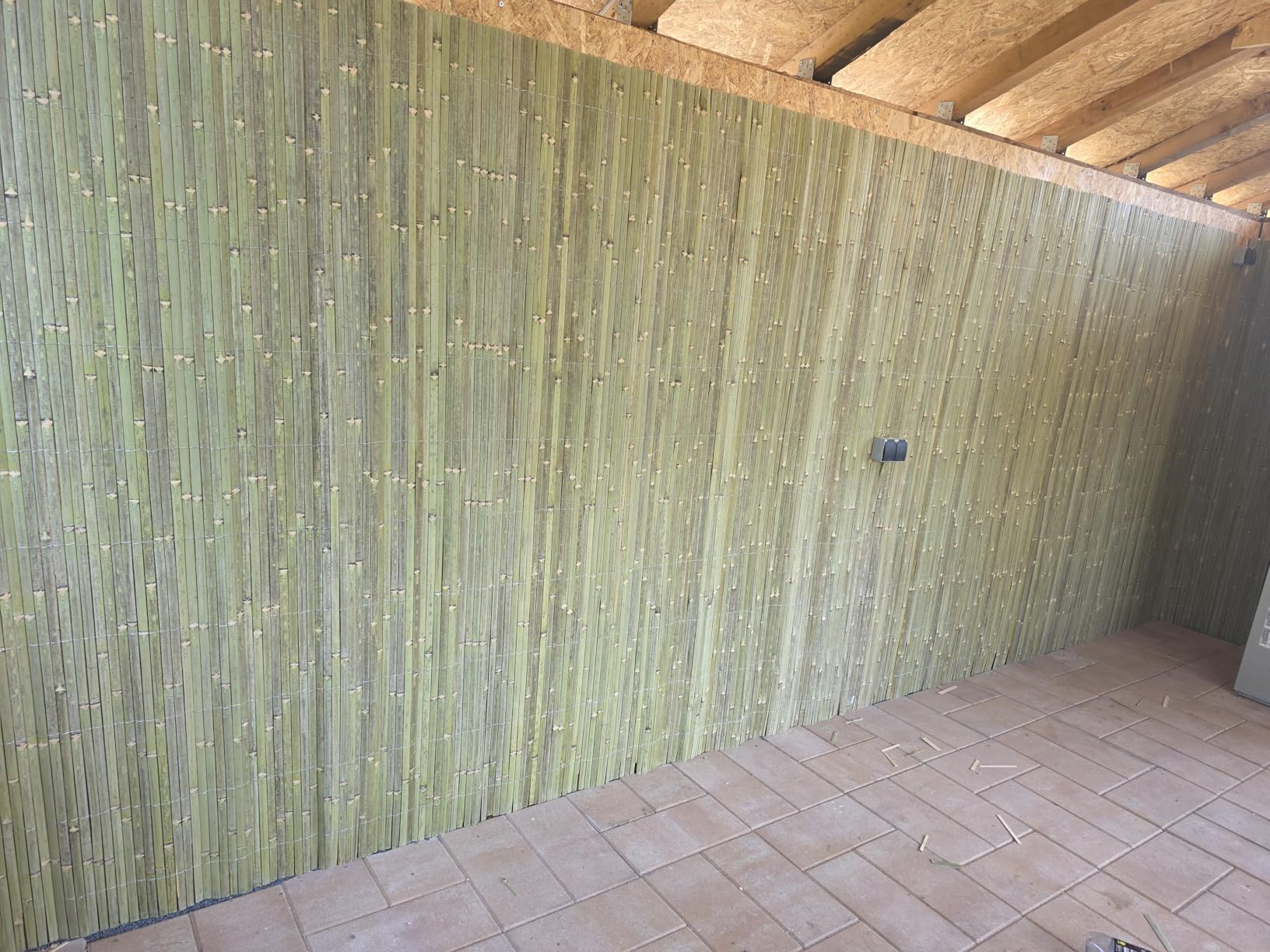 Sol Royal SolVision B89 Bambusmatte 160x600 Natur Sichtschutz