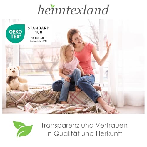heimtexland Typ163 Scheibengardine weiß M-Bogen 2-teilig