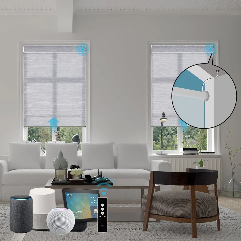 SmartWings Essential Hardwired Rollo lichtdurchlässig 70% Blackout