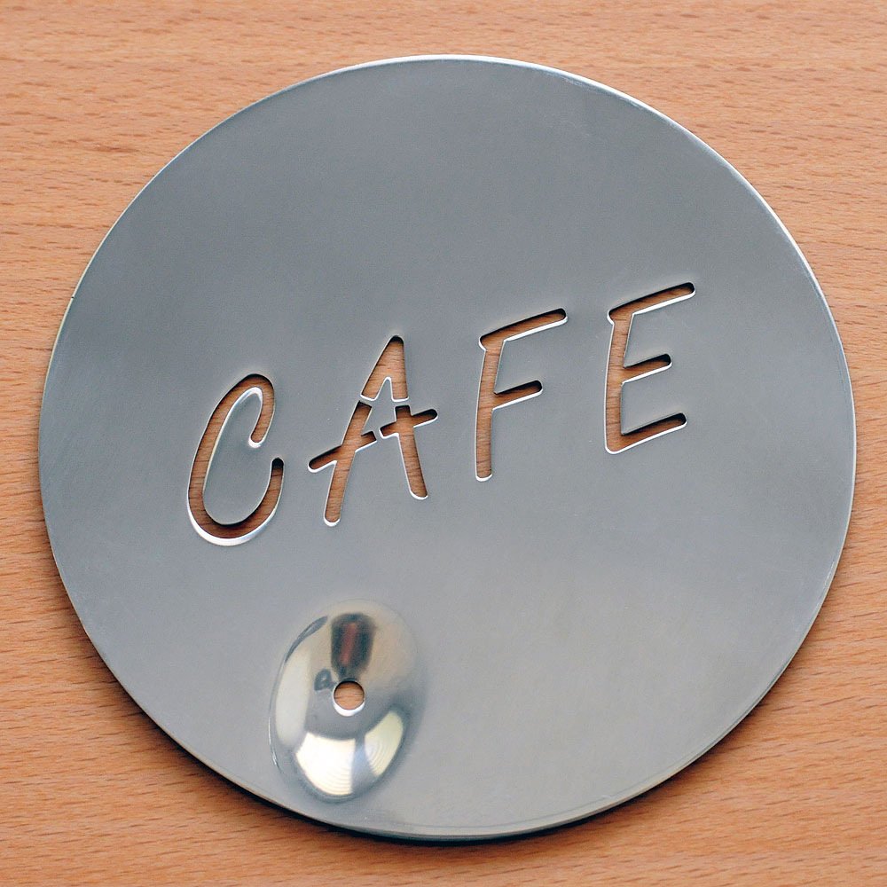 HAB & GUT CS001 Cappuccino Schablonen 11cm Edelstahl 3tlg Cafe Herz