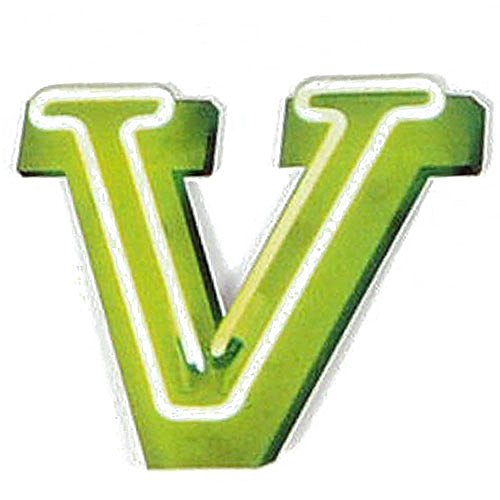 HAB & GUT Vintage VM022 Magnetbuchstabe V Blech Retro