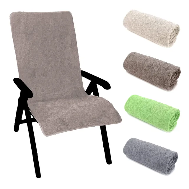 heimtexland Typ772 Hochlehner Stuhlauflage taupe 60x130 saugstark
