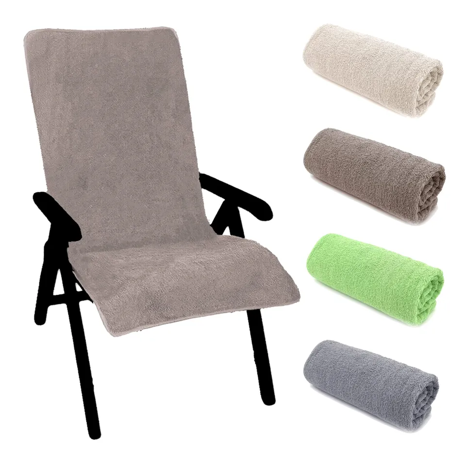 heimtexland Typ772 Hochlehner Stuhlauflage taupe 60x130 saugstark