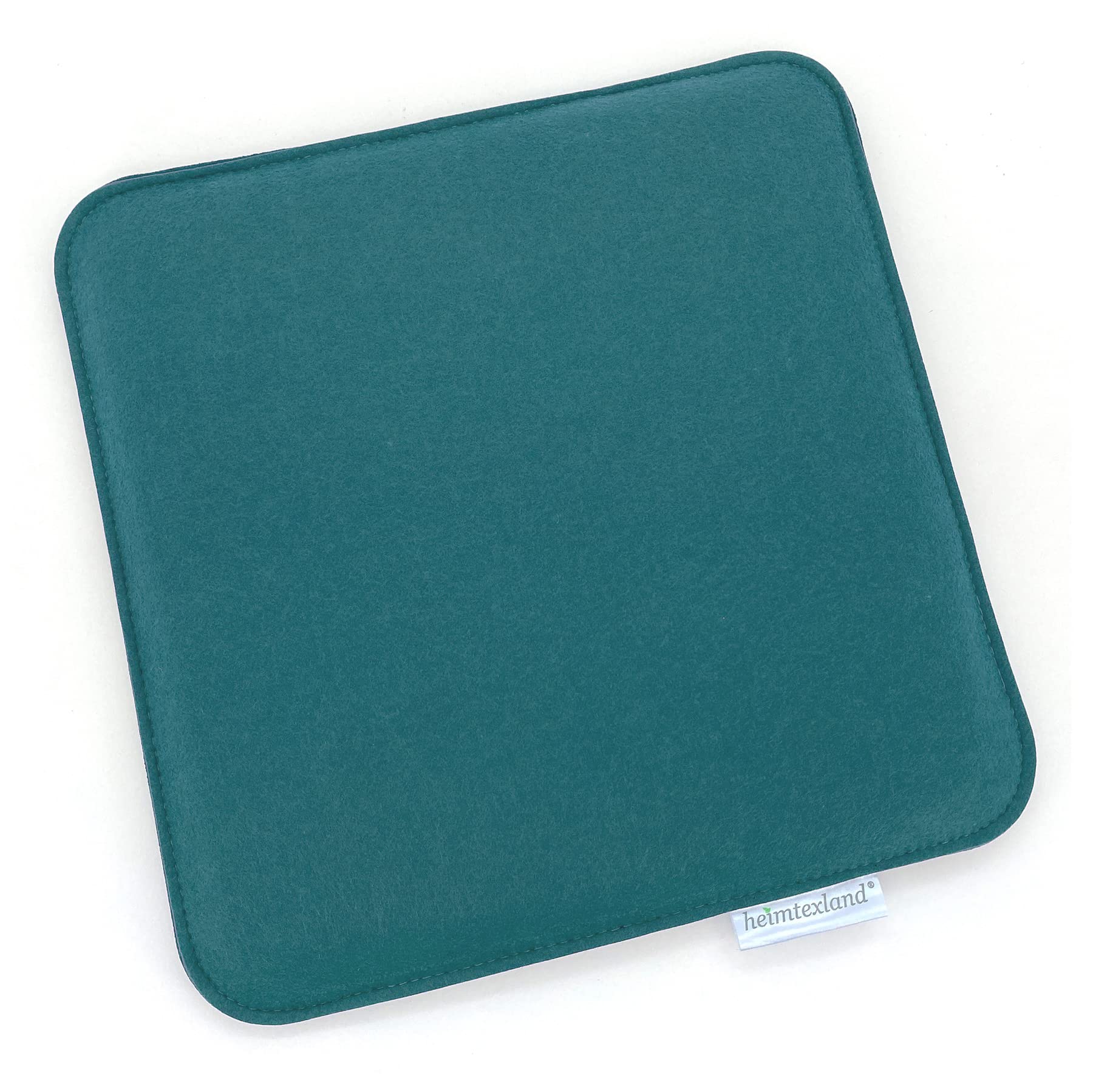heimtexland Filz Typ631 Sitzkissen 35x35 cm Petrol 4 Stück