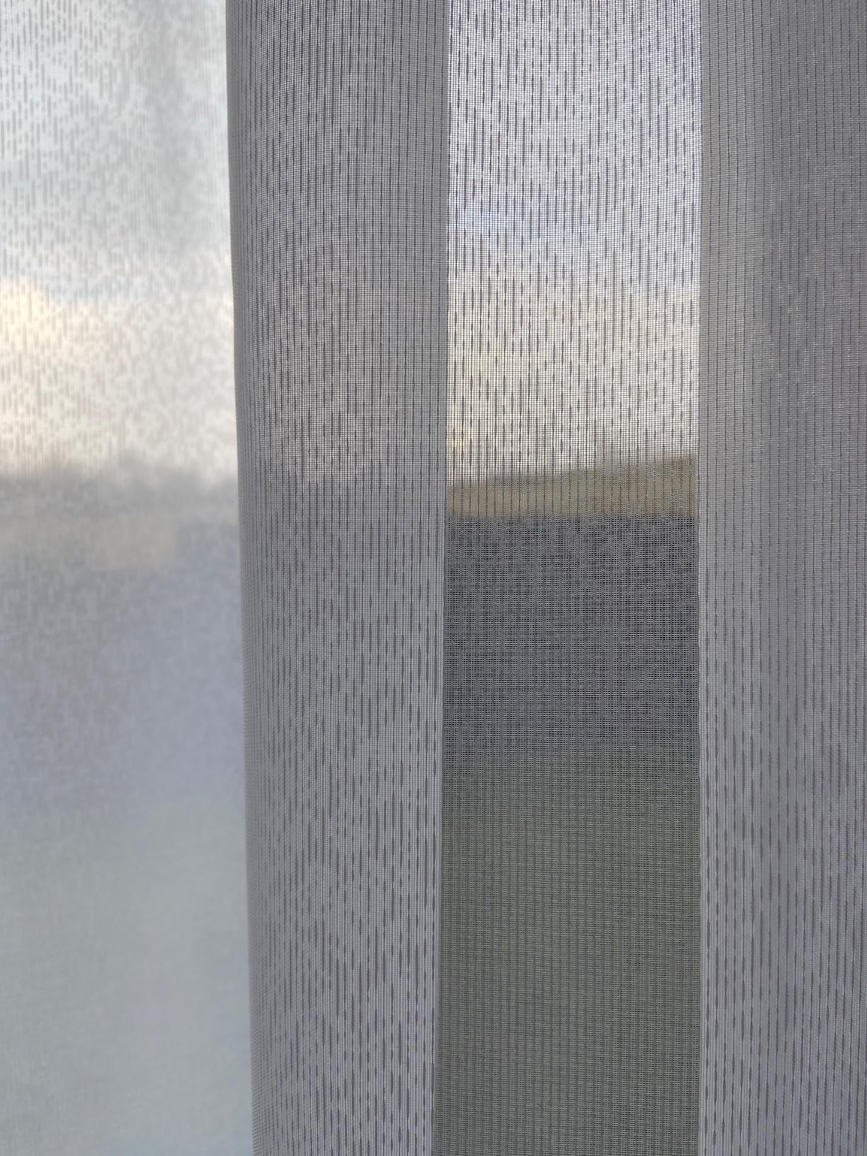 heimtexland Typ96 Store 160x450 weiß halbtransparent