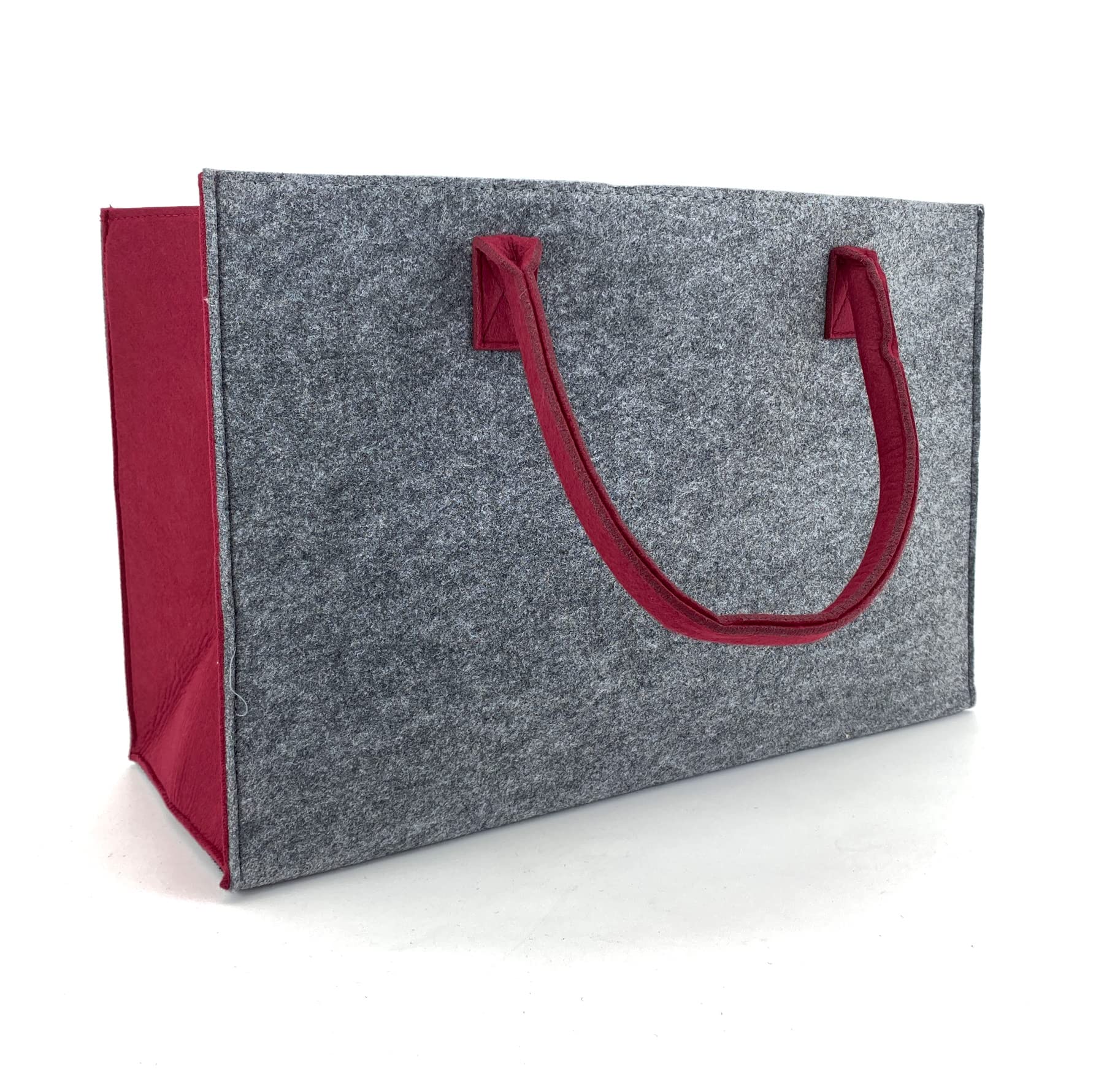 heimtexland Typ717 Filztasche 33x42 cm grau-anthrazit
