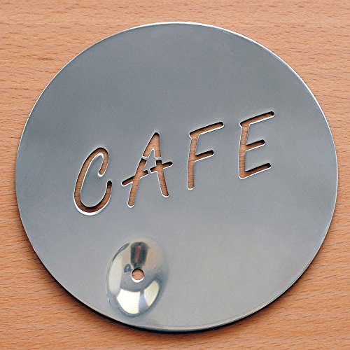 HAB & GUT CS001 Cappuccino Schablonen 11cm Edelstahl 3tlg Cafe Herz