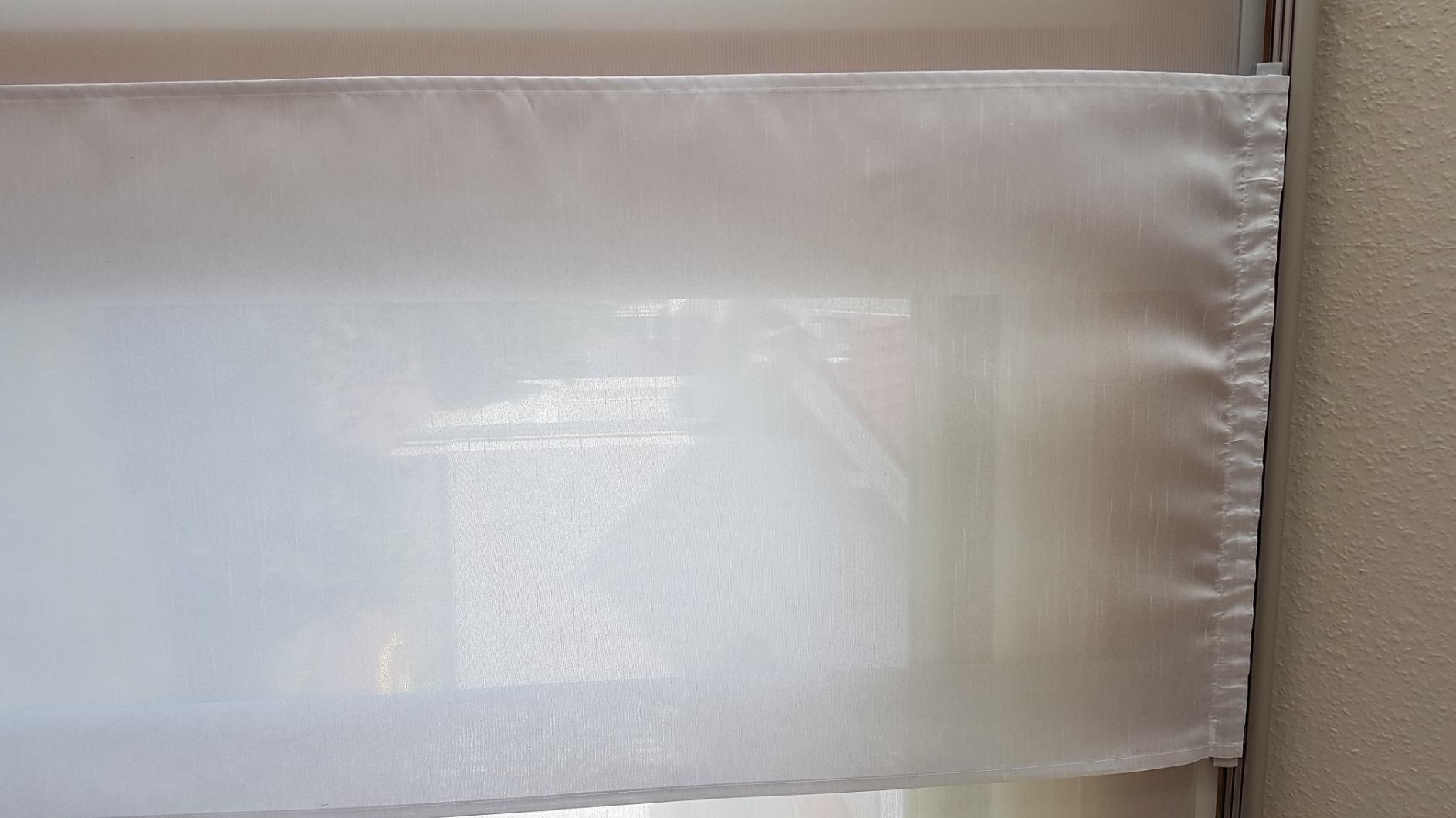 heimtexland Typ118 Schiebegardine 245x60 cm beere halbtransparent
