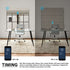 SmartWings Iris Raffrollo 100% Blackout blickdicht