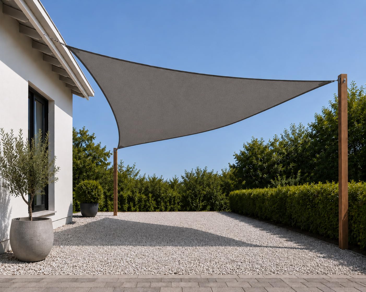 heimtexland Typ935 Sonnensegel 500x500 cm Creme