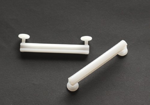 heimtexland Schlaufengleiter Weiß 50mm 10 Stück Haken