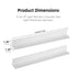 SmartWings Light Blockers Lichtblocker Seitenprofil Paar