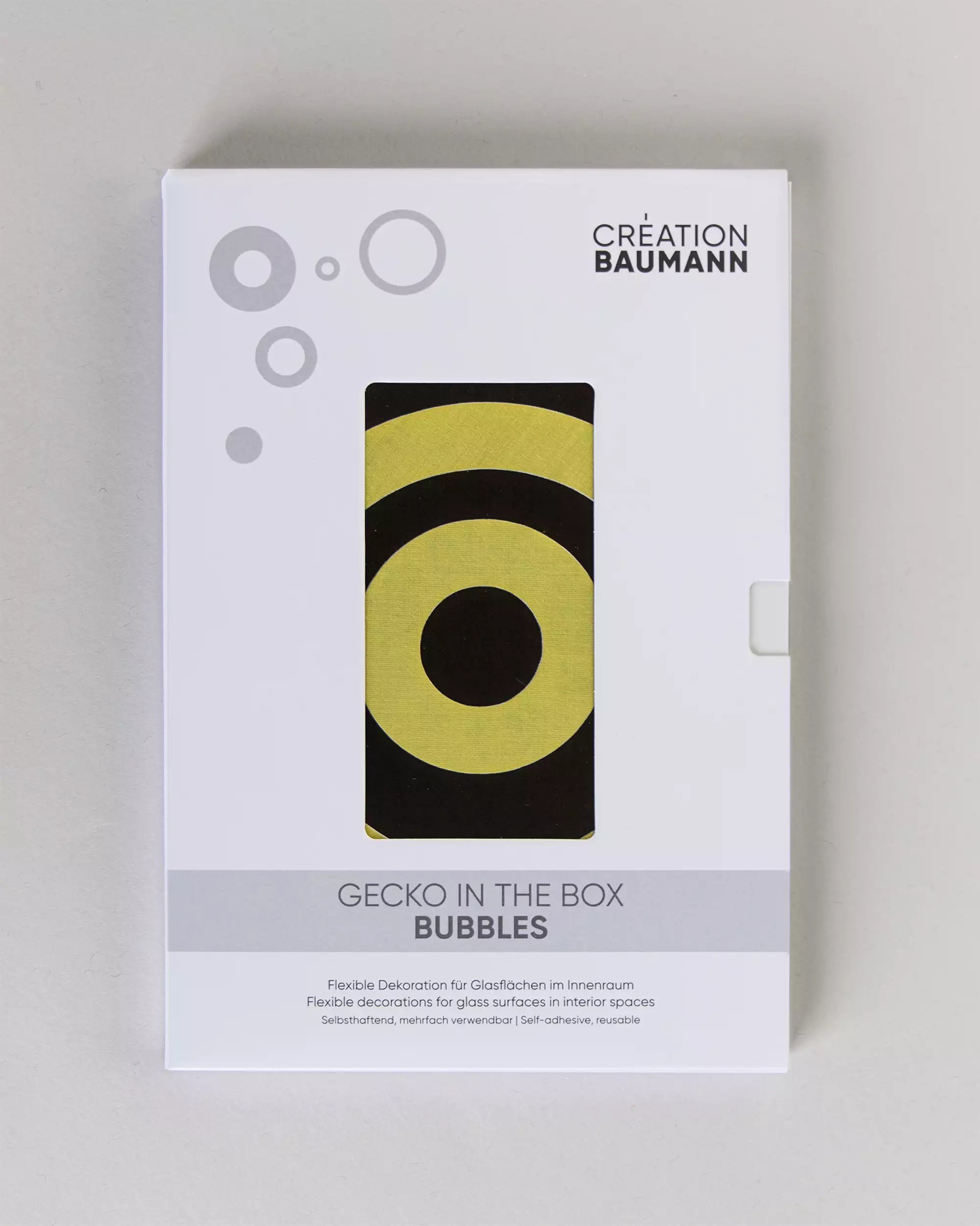 Création Baumann Gecko in the Box Bubbles Hafttextil