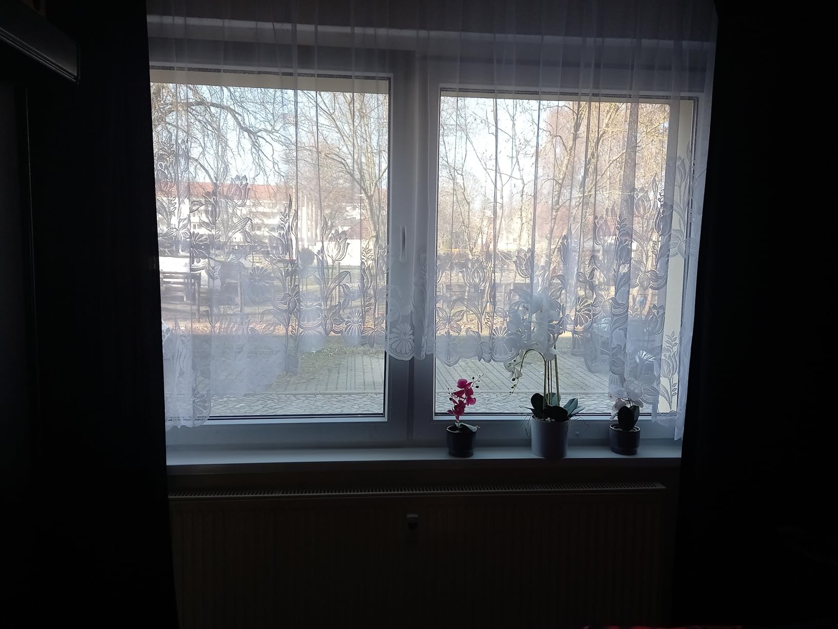 heimtexland Typ69 Store Gardine 175x600cm weiß Jacquard