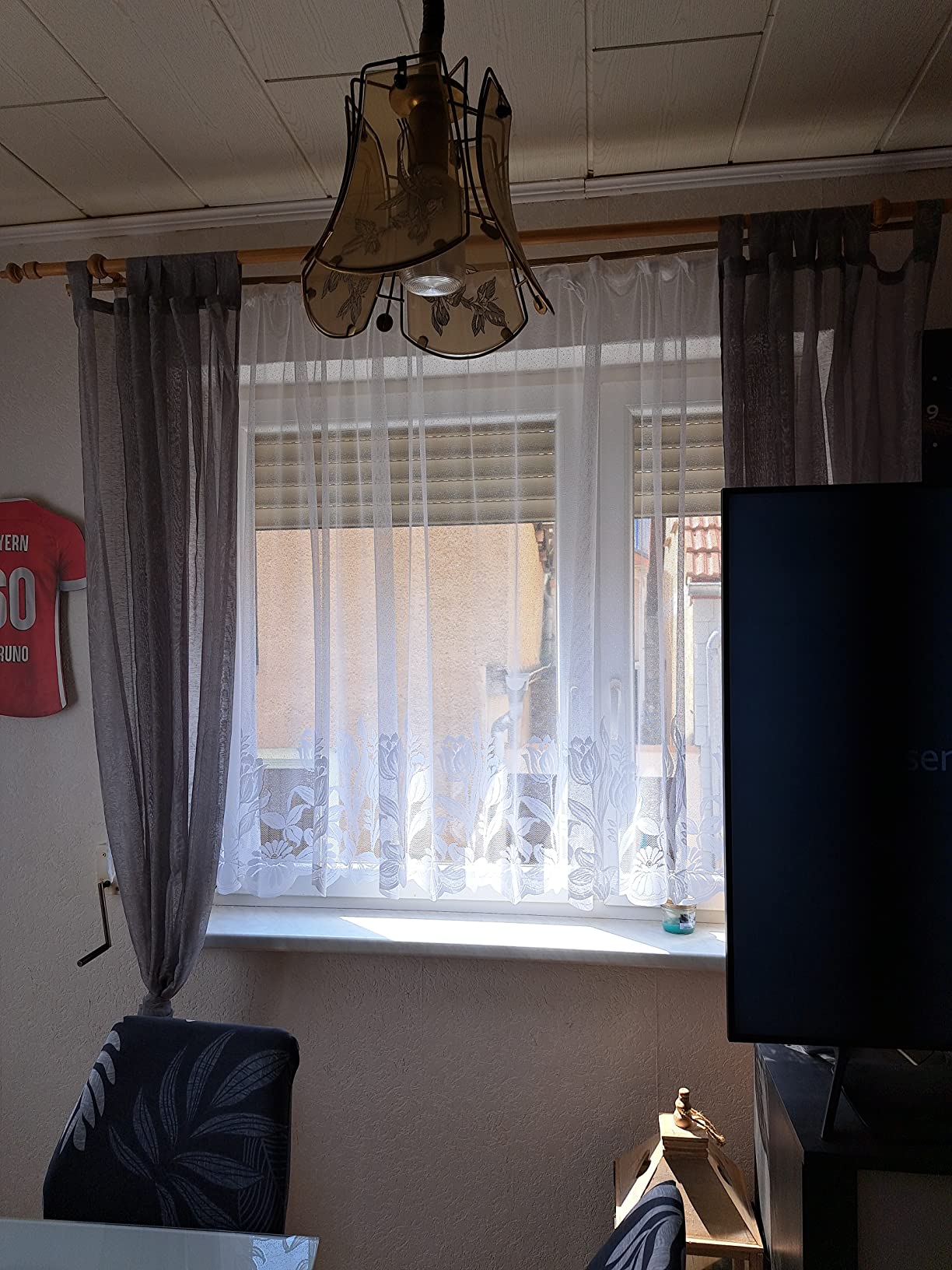 heimtexland Typ69 Store Gardine 160x450 cm weiß