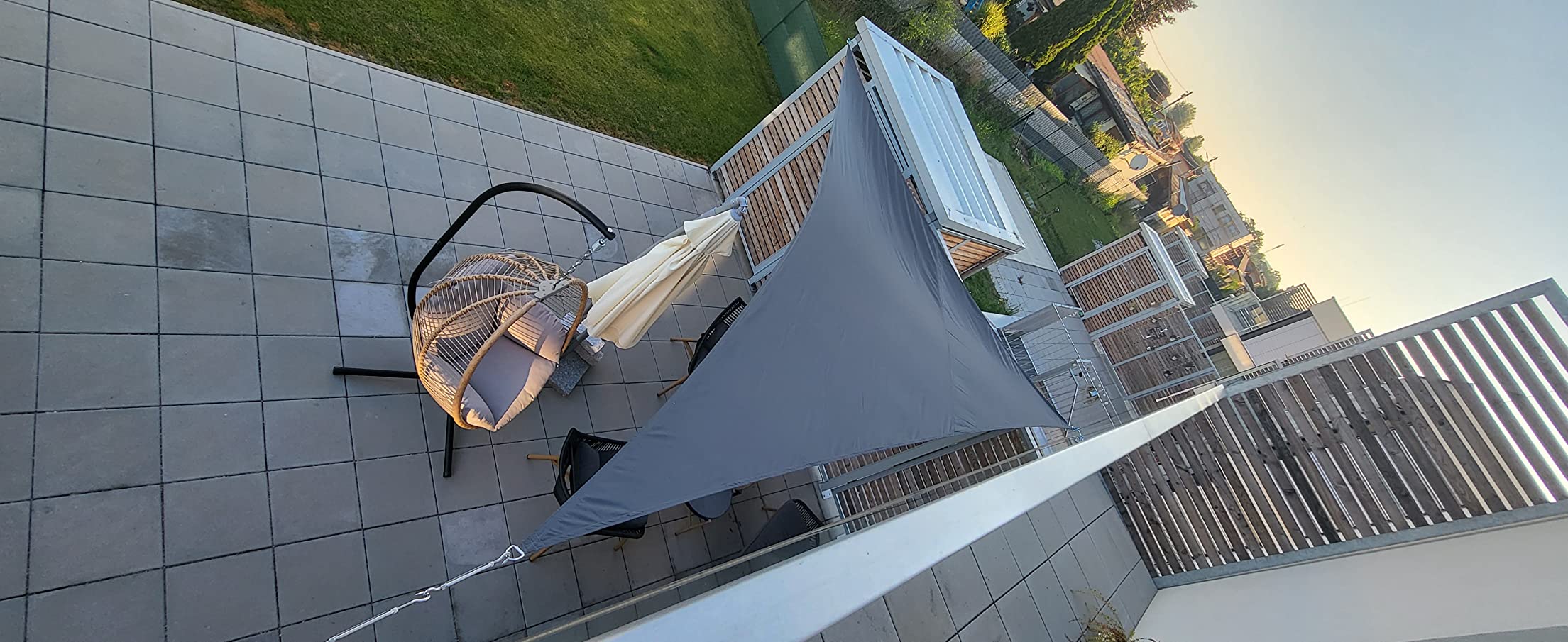 Sol Royal SolVision Sonnensegel Dreieck 5x5x7m Wasserdicht