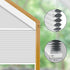 SmartWings Nowa Trapez Wabenplissee Blackout motorisiert