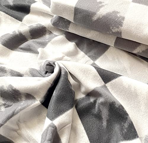 heimtexland Typ785 Bettwäsche 135x200 Karo Fleece Allergiker