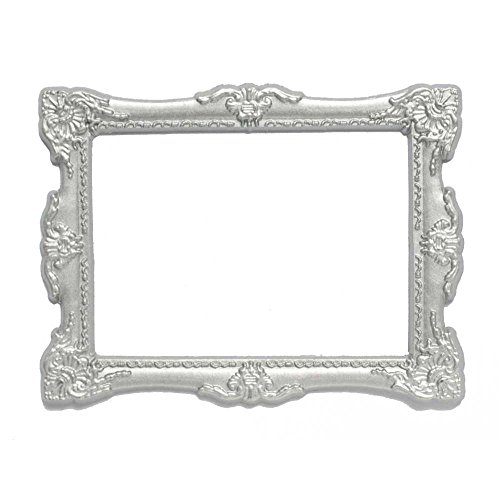 HAB & GUT Magnetbilderrahmen Silber Barock 7,7x10 cm