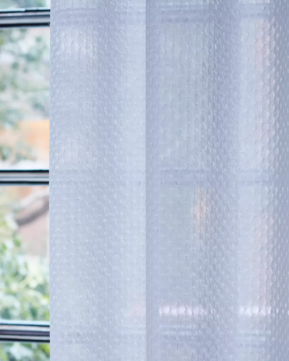 Création Baumann Drop Vorhangstoff halbtransparent