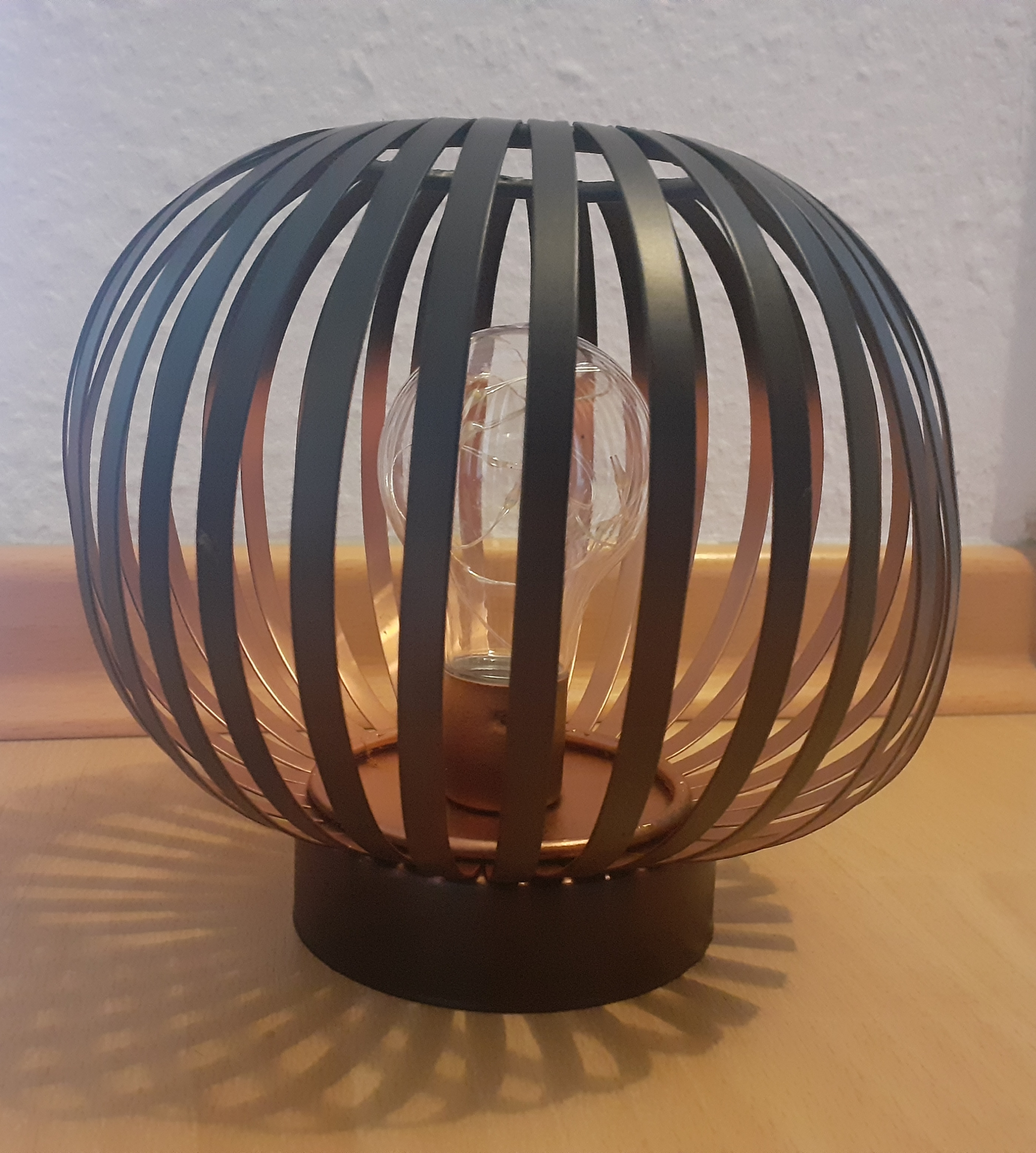 HAB & GUT Pulpo L238 Windlicht Kupfer 17,5 cm Batterie
