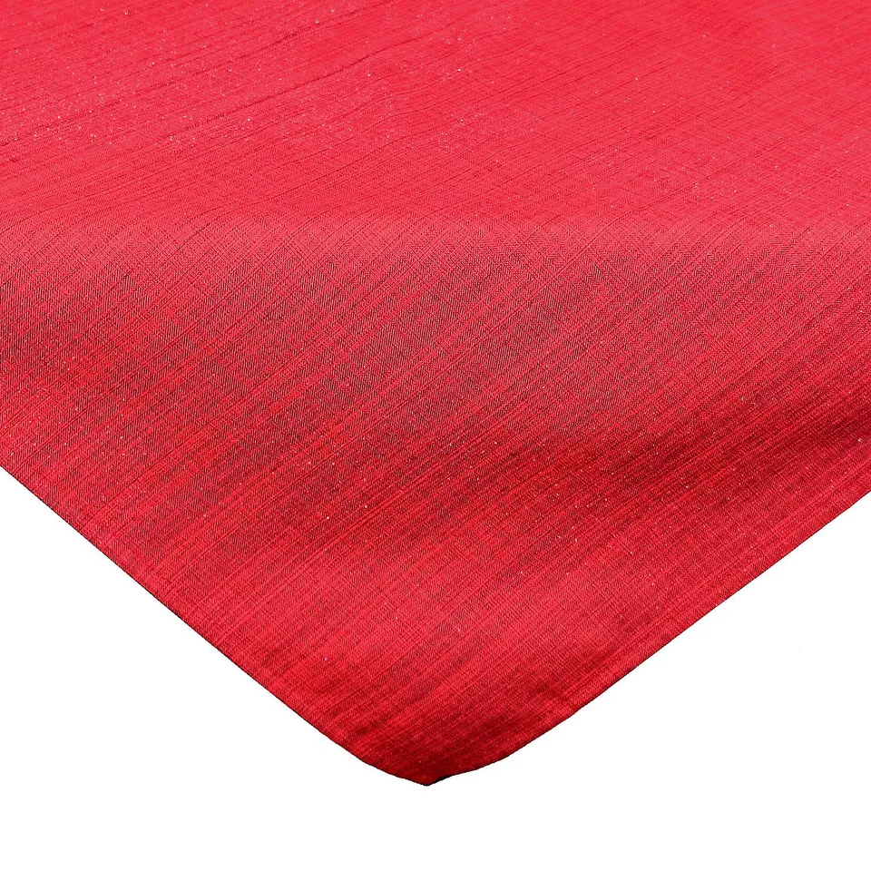 heimtexland Typ645 Outdoor-Tischdecke 90x90 cm Rot Meliert