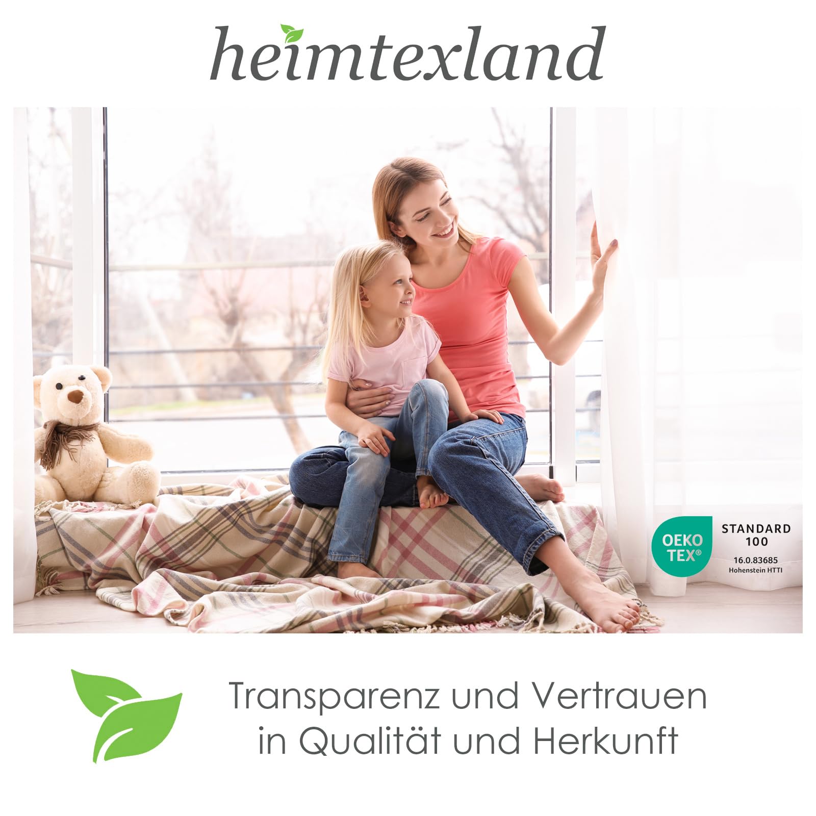 heimtexland Typ934 Gardinenstore 145x600 cm weiß Stickerei