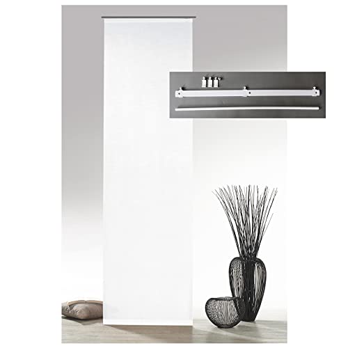 heimtexland Typ776 Schiebegardinen-Zubehör 60 cm Weiß Set