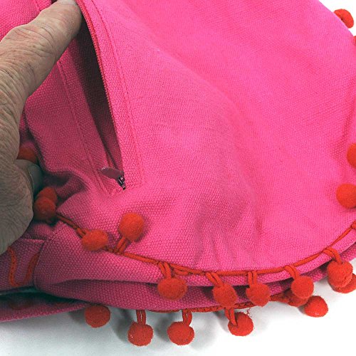 HAB & GUT Nepal Goa Crossbody Handtasche pink bestickt Baumwolle