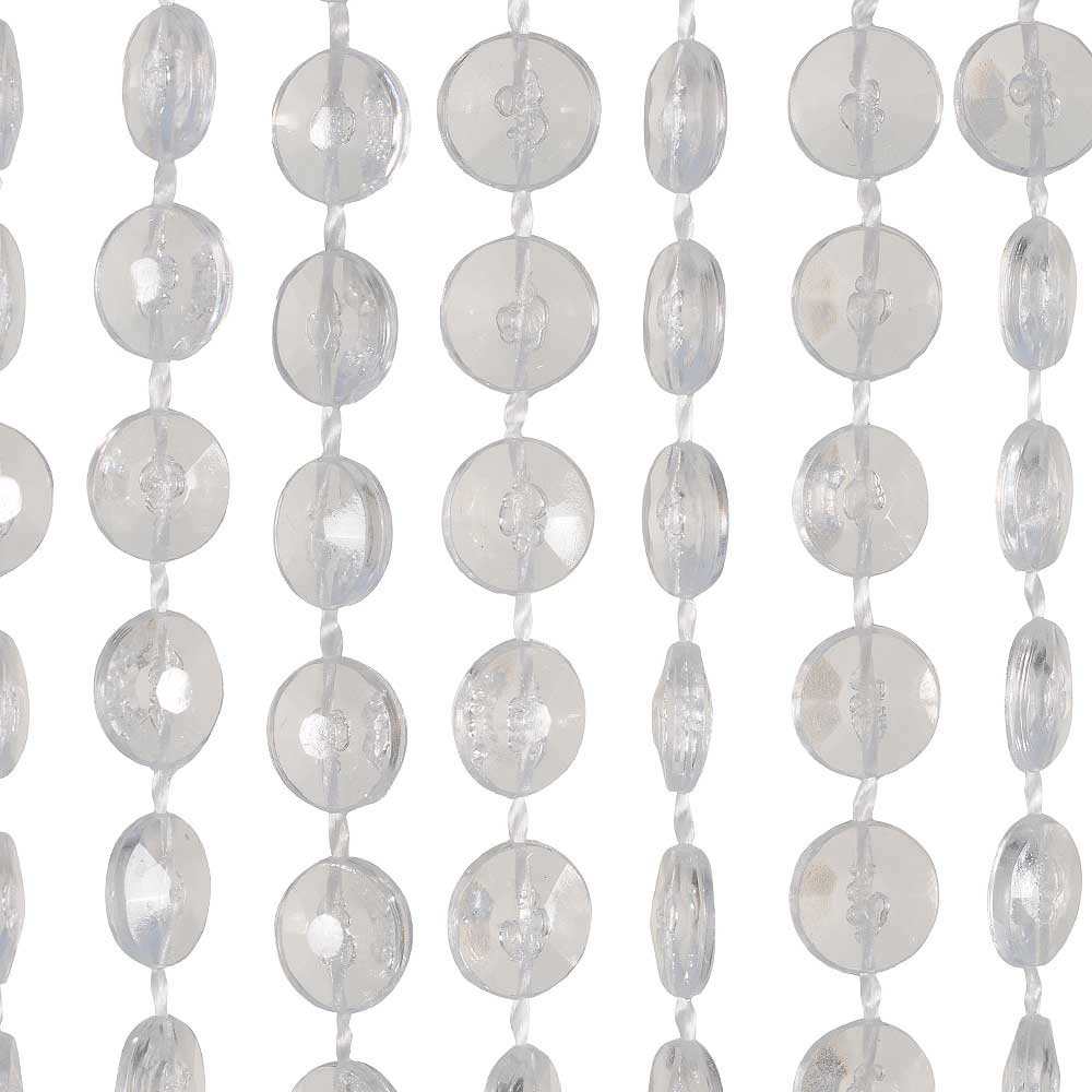 HAB & GUT Mini-Diamanten Türvorhang klar 90x200 Insektenschutz
