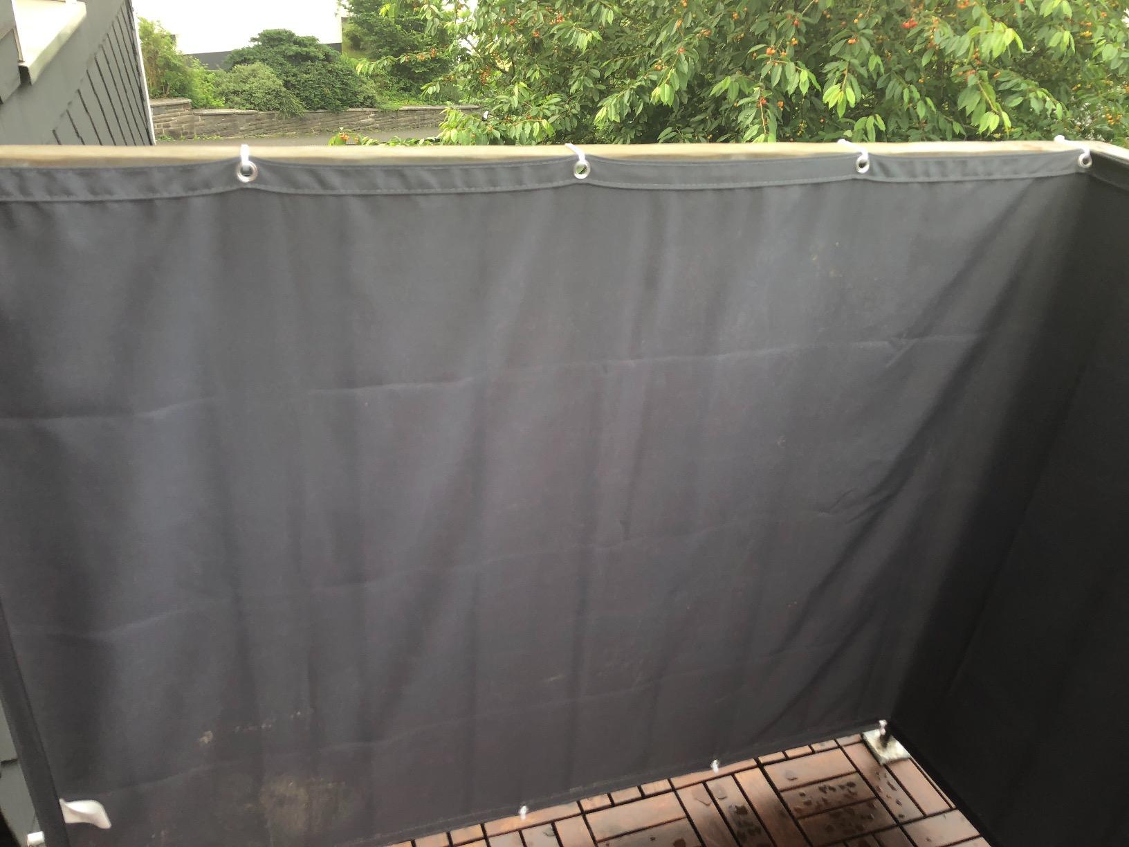 Sol Royal SolVision PB2 Balkonsichtschutz 90x600 Grau