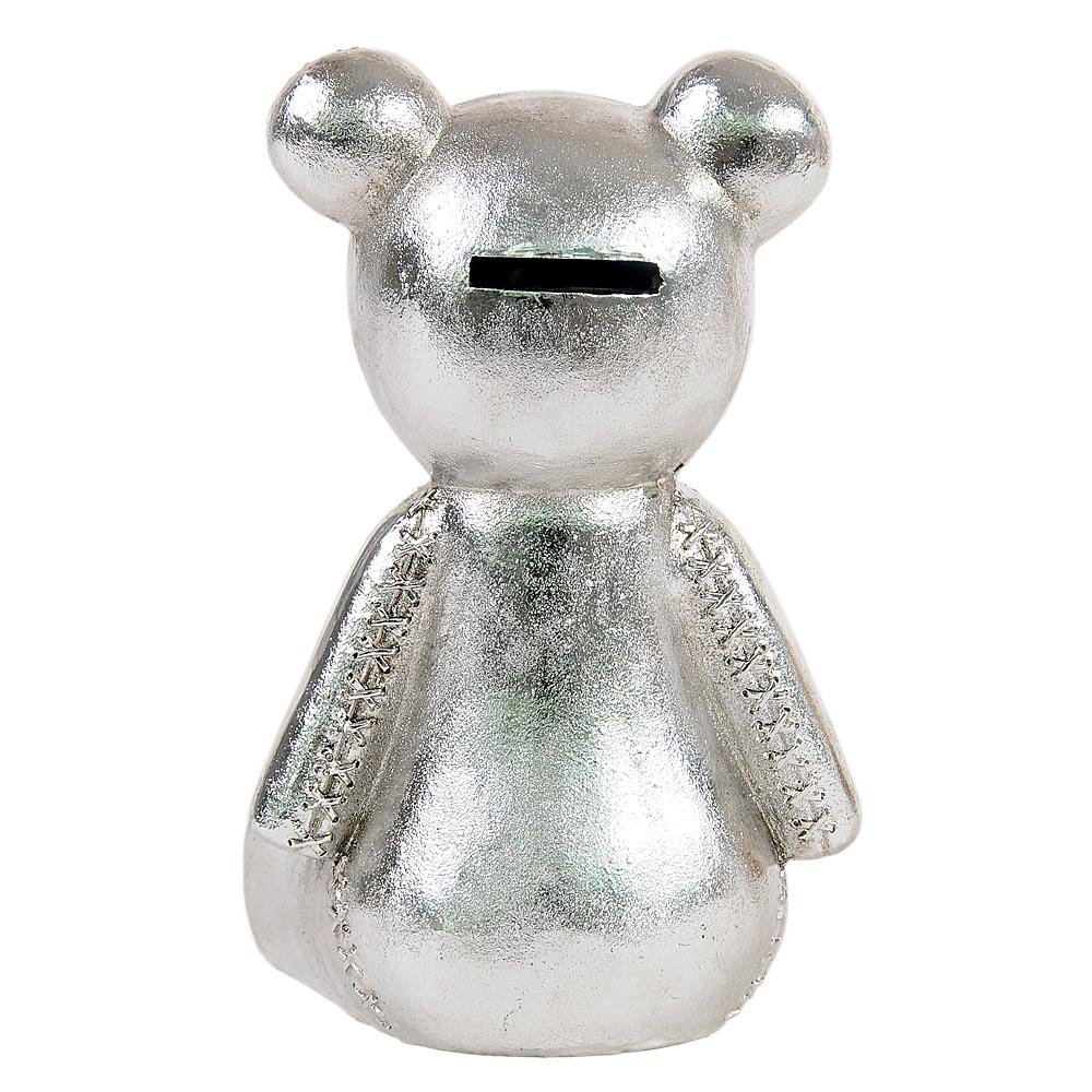 HAB & GUT MB002 Spardose Teddy Chrom 19,5cm