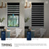 SmartWings Phoebe Zebrarollo 95mm 85% motorisiert