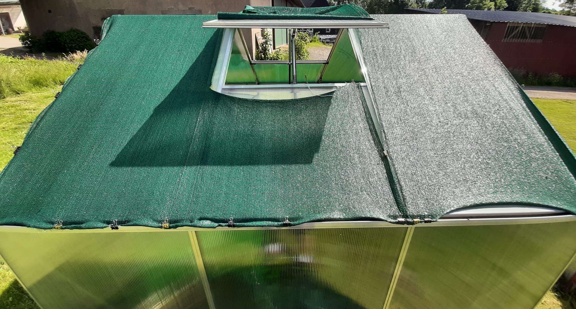 Sol Royal SG80 Schattiergewebe Grün zuschneidbar