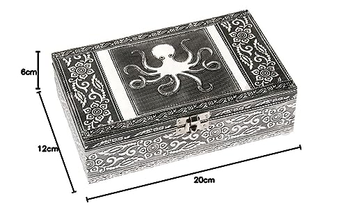 HAB & GUT BOX013V Schmuckbox Oktopus 20 x 12 x 6 cm