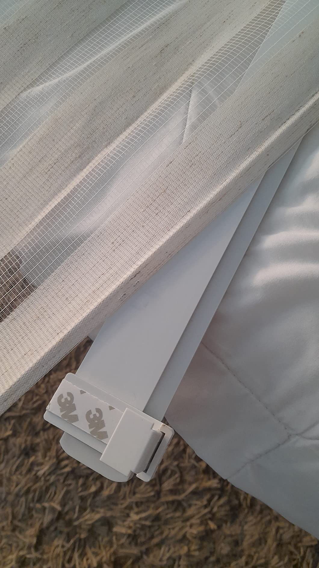 Sol Royal Klemmfix Doppelrollo 60x220 cm Weiß blickdicht