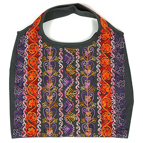 HAB & GUT Nepal Goa Hippie Bag Tote Strandtasche Pink