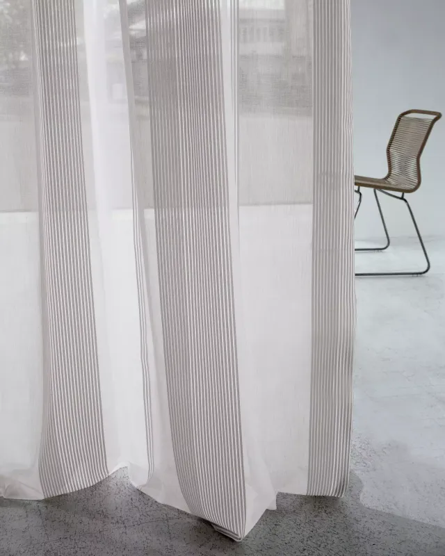 Création Baumann Jaspis Stripe II Vorhang transparent