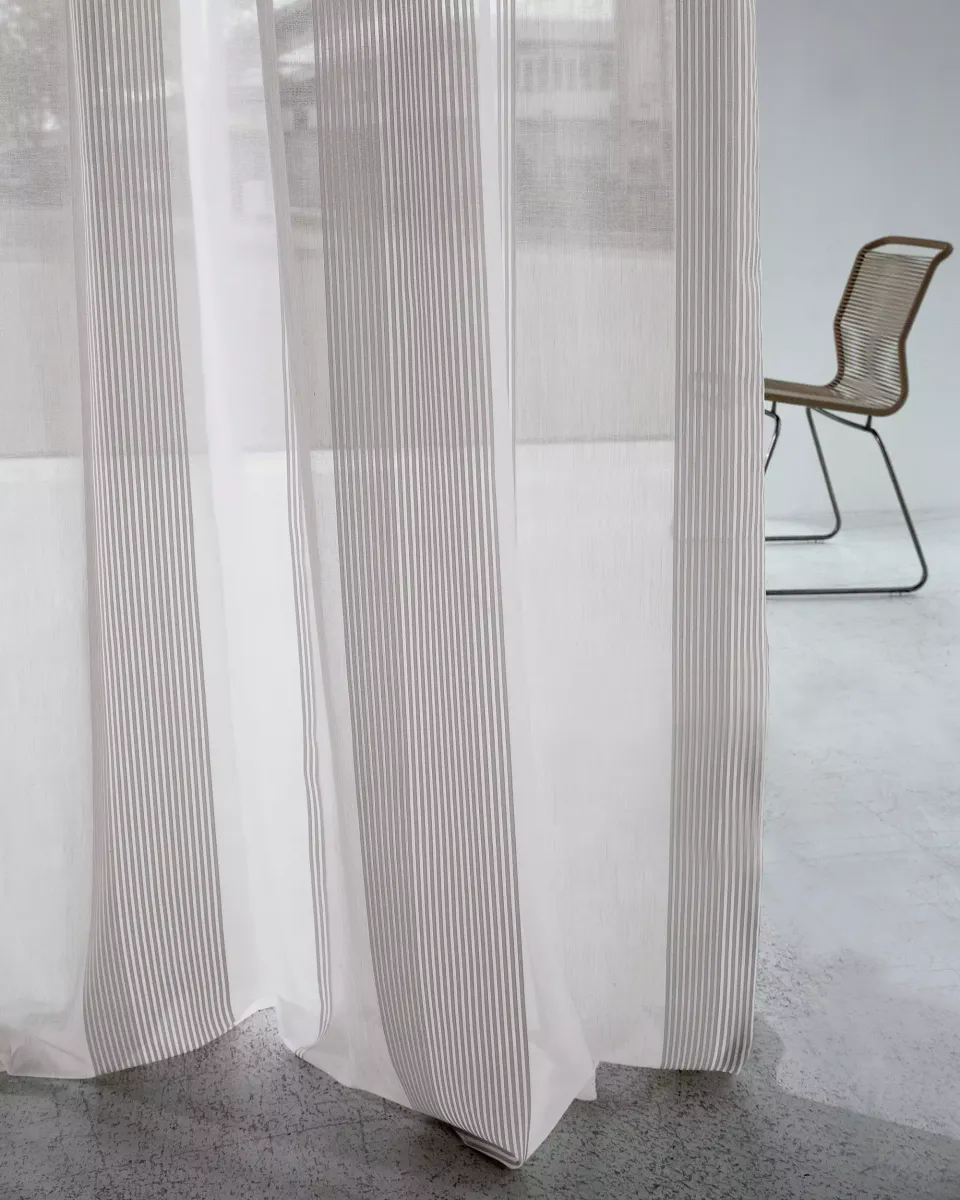 Création Baumann Jaspis Stripe II Vorhang transparent