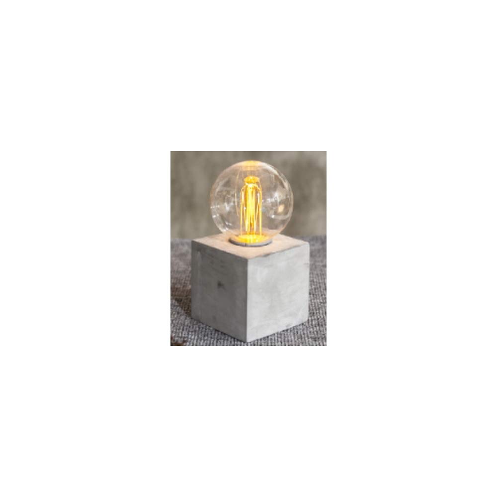 HAB & GUT L235 LED Betonlampe Retro Timer batteriebetrieben