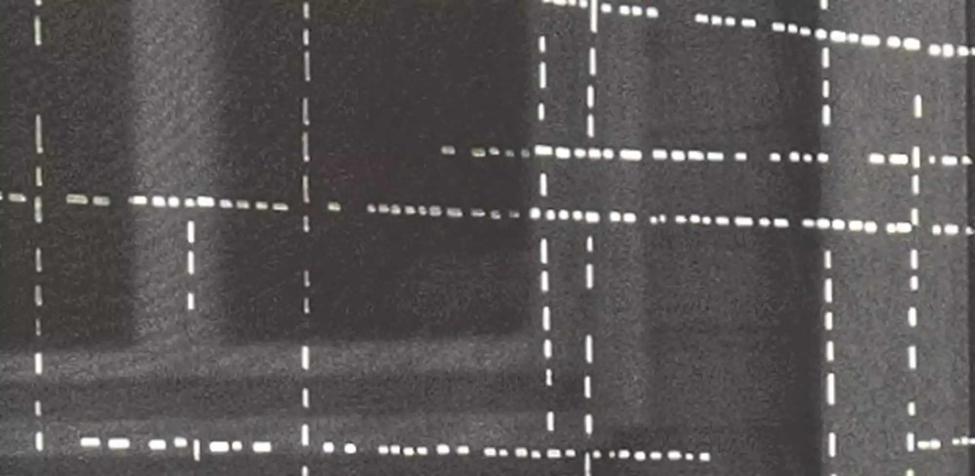 Création Baumann Laser Stitch R Rollostoff mit Ovaldessin