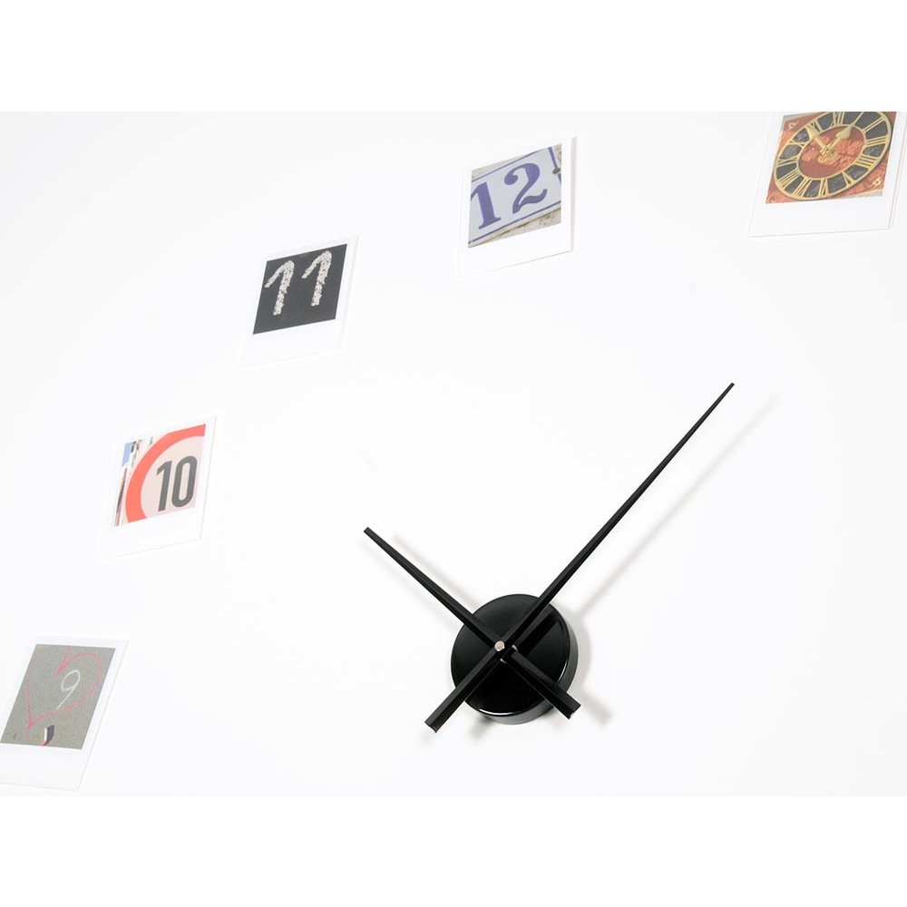 HAB & GUT Big TIME A01V13 Wanduhr Schwarz 90 cm